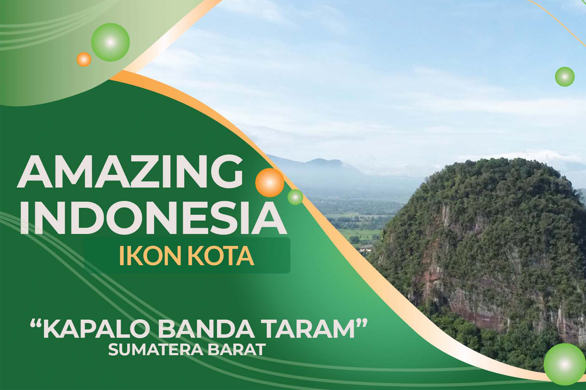 Kapalo Banda Taram - Amazing Indonesia Sumatera Barat (Ikon Kota)